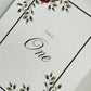 Vintage Rose Collection - Table numbers