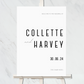 The La Moda collection - Welcome sign
