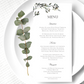 Wedding menu - Black Tie collection