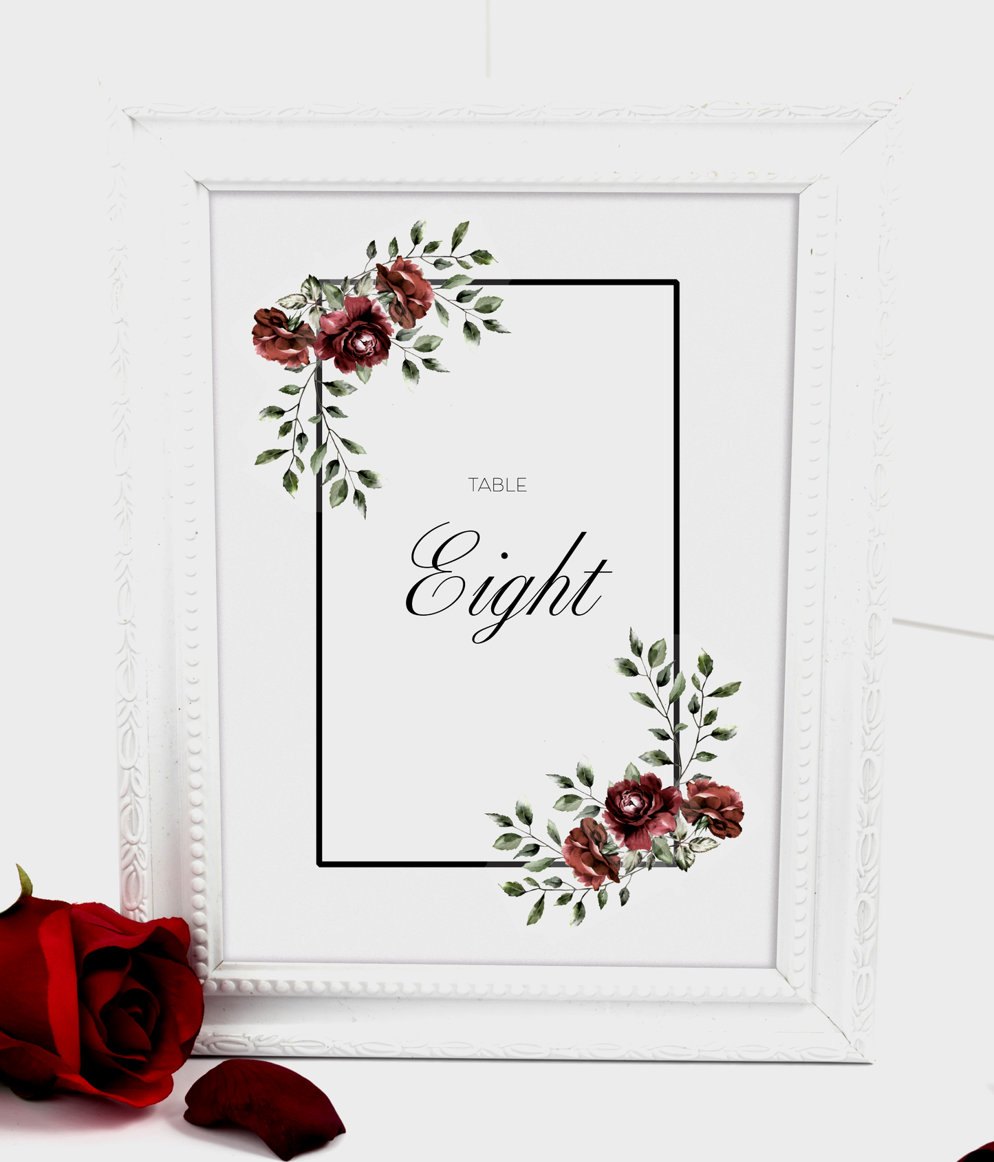 Vintage Rose Collection - Table numbers